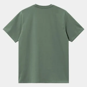 Carhartt WIP T-Shirts & Polos>S/S Pocket T-Shirt Duck Green