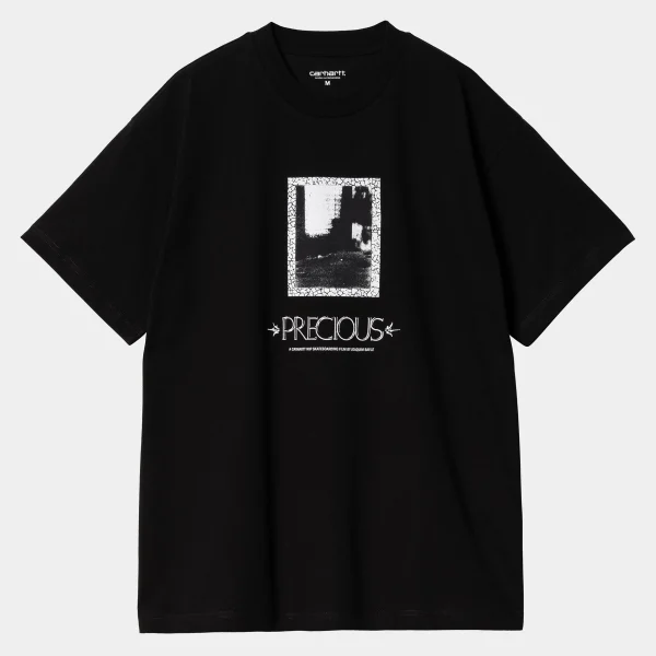 Carhartt WIP T-Shirts & Polos>S/S Precious T-Shirt Black