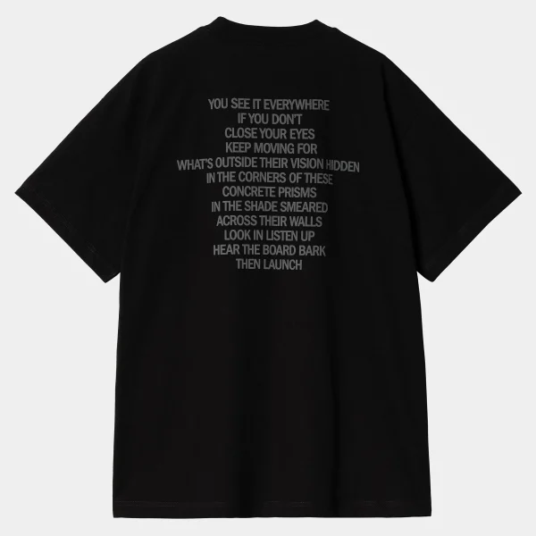 Carhartt WIP T-Shirts & Polos>S/S Precious T-Shirt Black