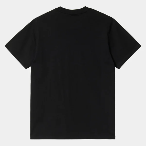 Carhartt WIP T-Shirts & Polos>S/S Script T-Shirt Black / White