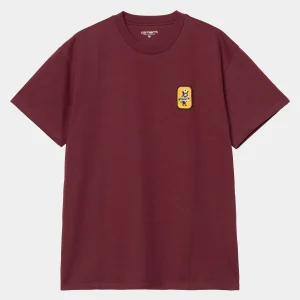 Carhartt WIP T-Shirts & Polos>S/S Signal T-Shirt Malbec