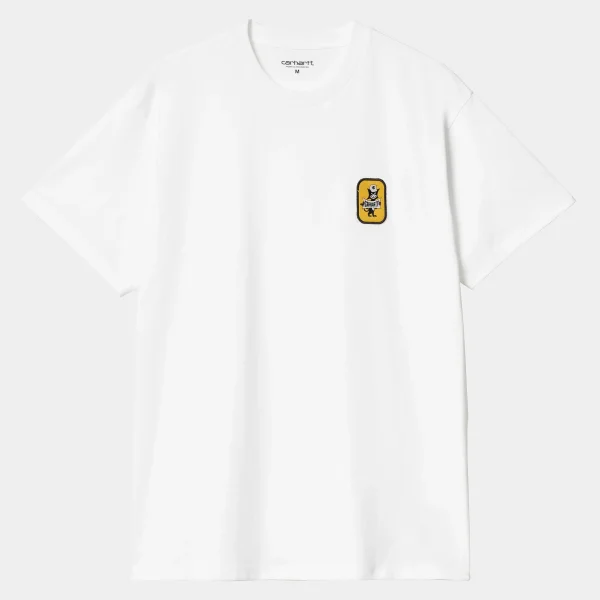 Carhartt WIP T-Shirts & Polos>S/S Signal T-Shirt White