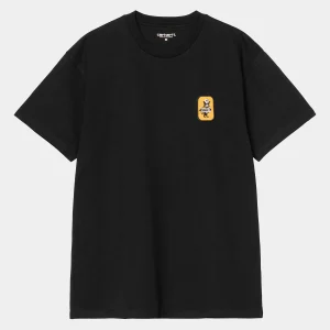 Carhartt WIP T-Shirts & Polos>S/S Signal T-Shirt Black