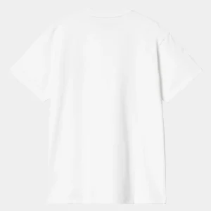 Carhartt WIP T-Shirts & Polos>S/S Signal T-Shirt White