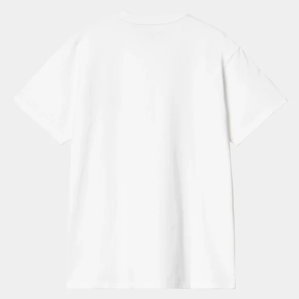 Carhartt WIP T-Shirts & Polos>S/S Signal T-Shirt White