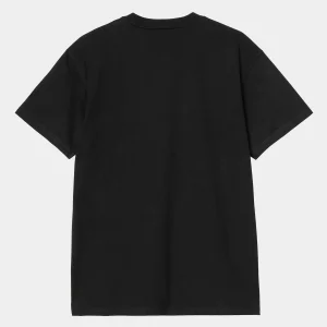 Carhartt WIP T-Shirts & Polos>S/S Signal T-Shirt Black