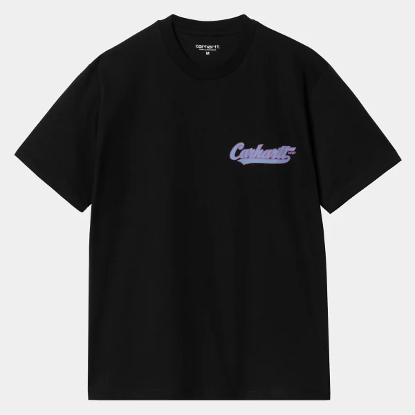 Carhartt WIP T-Shirts & Polos>S/S Spill T-Shirt Black