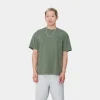 Carhartt WIP T-Shirts & Polos>S/S Stamp T-Shirt Duck Green / Black