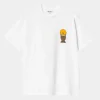 Carhartt WIP T-Shirts & Polos>S/S Sumimasen T-Shirt White