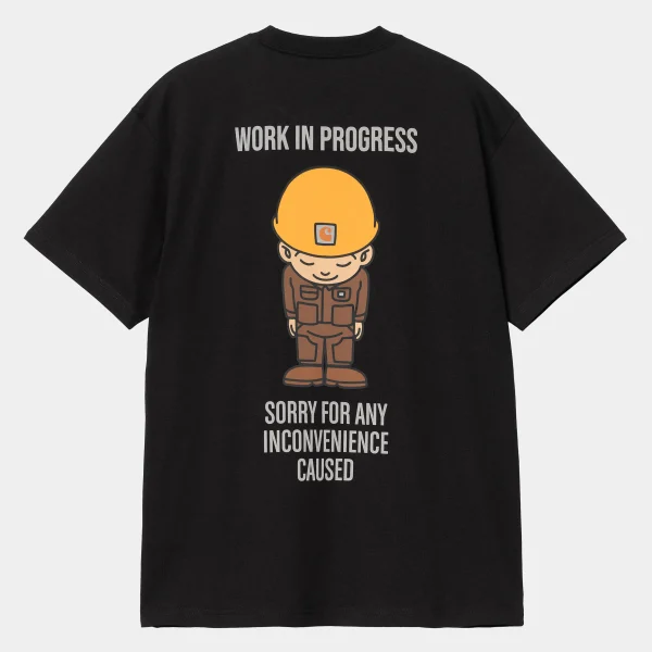 Carhartt WIP T-Shirts & Polos>S/S Sumimasen T-Shirt Black