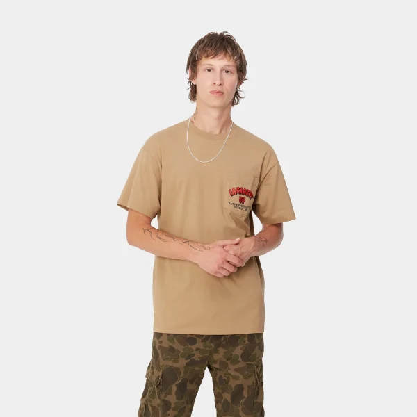 Carhartt WIP T-Shirts & Polos>S/S Super Tired T-Shirt Peanut