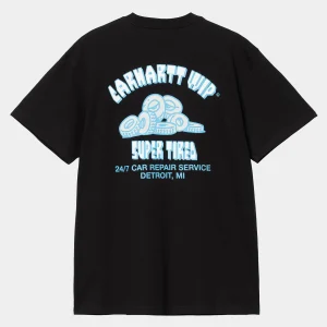 Carhartt WIP T-Shirts & Polos>S/S Super Tired T-Shirt Black