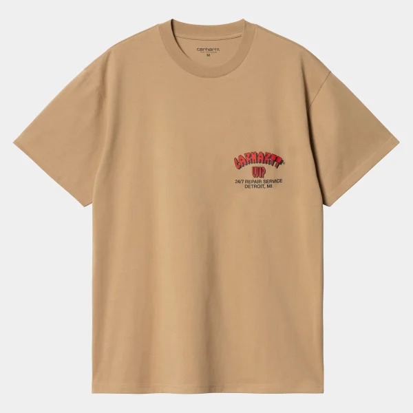 Carhartt WIP T-Shirts & Polos>S/S Super Tired T-Shirt Peanut