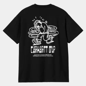 Carhartt WIP T-Shirts & Polos>S/S Think Tank T-Shirt Black