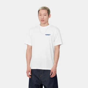 Carhartt WIP T-Shirts & Polos>S/S Trade T-Shirt White