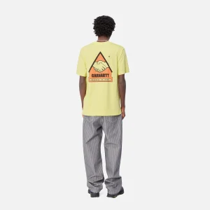 Carhartt WIP T-Shirts & Polos>S/S Trade T-Shirt Arctic Lime