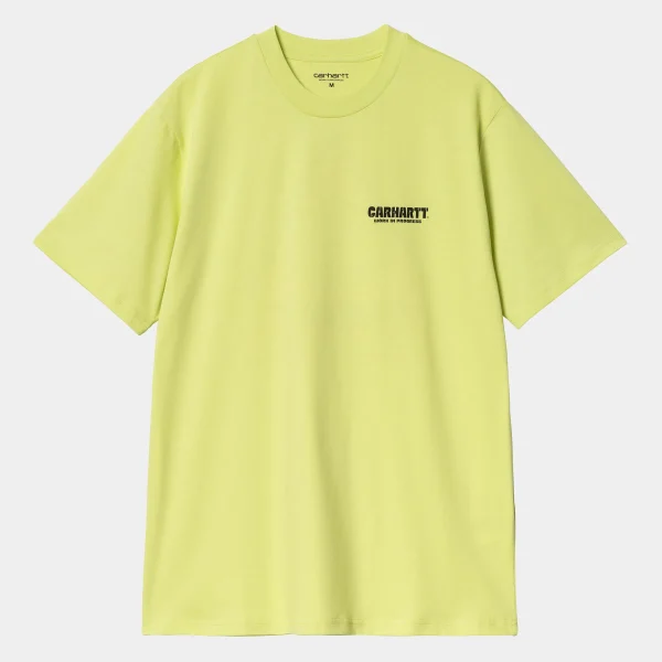 Carhartt WIP T-Shirts & Polos>S/S Trade T-Shirt Arctic Lime