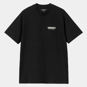 Carhartt WIP T-Shirts & Polos>S/S Trade T-Shirt Black