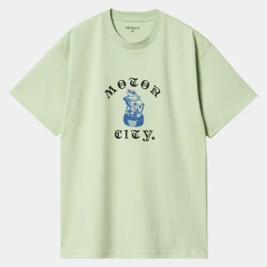 Carhartt WIP T-Shirts & Polos>S/S Tyre T-Shirt Charm Green