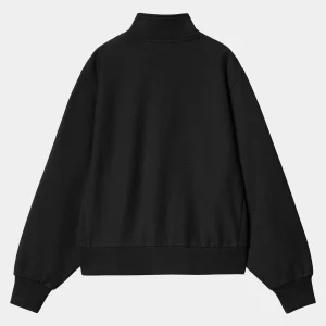 Carhartt WIP Sweats>W' American Script High Neck Sweatshirt Black