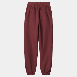 Carhartt WIP Sweats | Hosen>W' American Script Sweat Pant Malbec