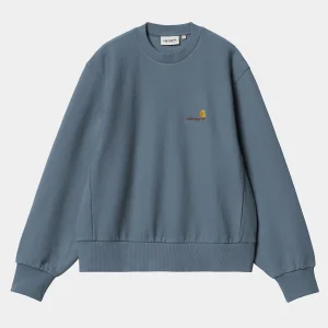 Carhartt WIP Sweats>W' American Script Sweatshirt Positano