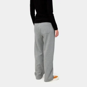 Carhartt WIP Sweats>W' Casey Sweat Pant Grey Heather / Silver