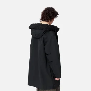 Carhartt WIP Jacken>W' Clarton Parka Black / Black