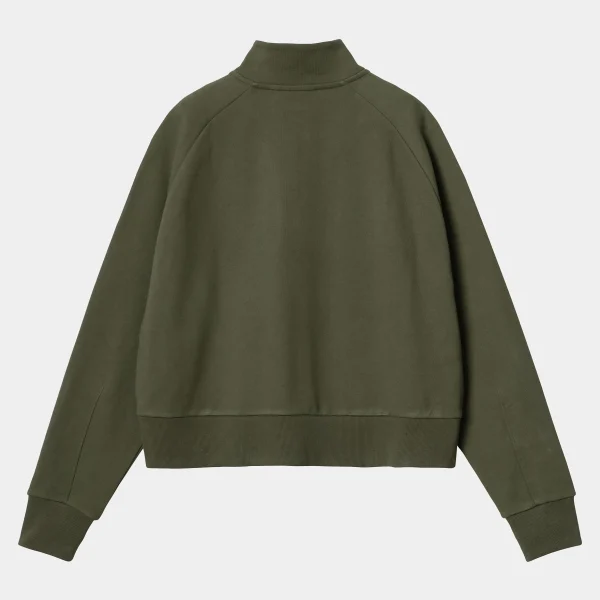 Carhartt WIP Sweats>W' Colburn High Neck Sweat Office Green