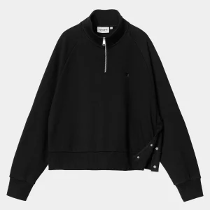 Carhartt WIP Sweats>W' Colburn High Neck Sweat Black