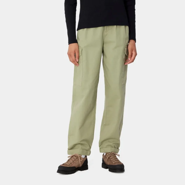 Carhartt WIP Hosen>W' Collins Pant Misty Green