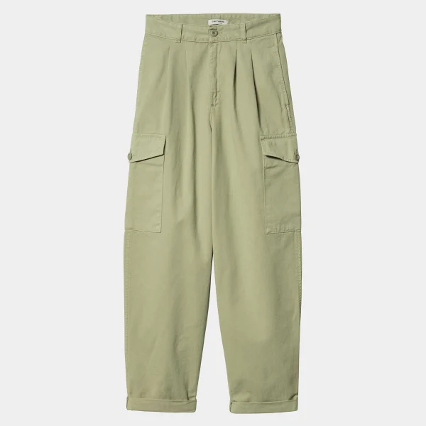 Carhartt WIP Hosen>W' Collins Pant Misty Green