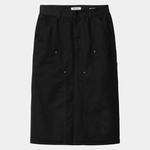 Carhartt WIP Kleider & Röcke>W' Double Knee Skirt Black