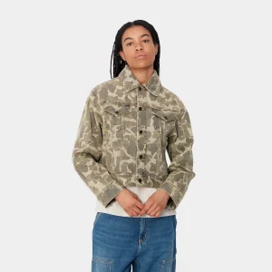 Carhartt WIP Jacken | Denim>W' Duck Orell Jacket Camo Duck, Black