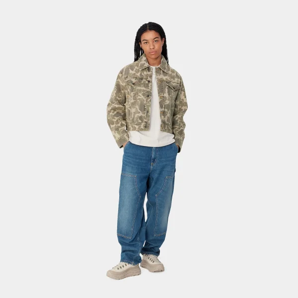 Carhartt WIP Jacken | Denim>W' Duck Orell Jacket Camo Duck, Black