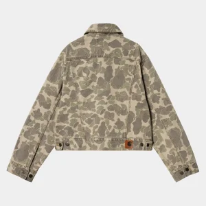 Carhartt WIP Jacken | Denim>W' Duck Orell Jacket Camo Duck, Black