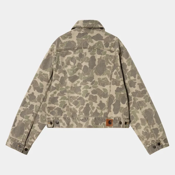 Carhartt WIP Jacken | Denim>W' Duck Orell Jacket Camo Duck, Black