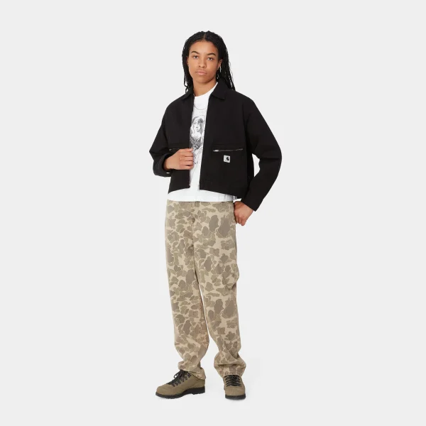 Carhartt WIP Hosen>W' Duck Orell Pant Camo Duck, Black