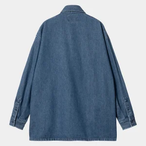 Carhartt WIP Jacken | Hemden>W' Glennon Shirt Jac Blue