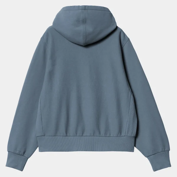 Carhartt WIP Sweats>W' Hooded American Script Sweatshirt Positano