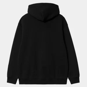 Carhartt WIP Sweats>W' Hooded Carhartt Sweatshirt Black / White