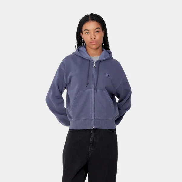 Carhartt WIP Sweats>W' Hooded Nelson Jacket Aura