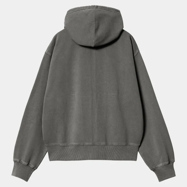 Carhartt WIP Sweats>W' Hooded Nelson Jacket Graphite