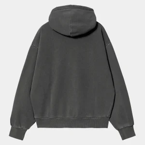 Carhartt WIP Sweats>W' Hooded Nelson Sweatshirt Graphite