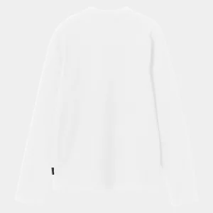 Carhartt WIP T-Shirts>W' L/S Serena T-Shirt White