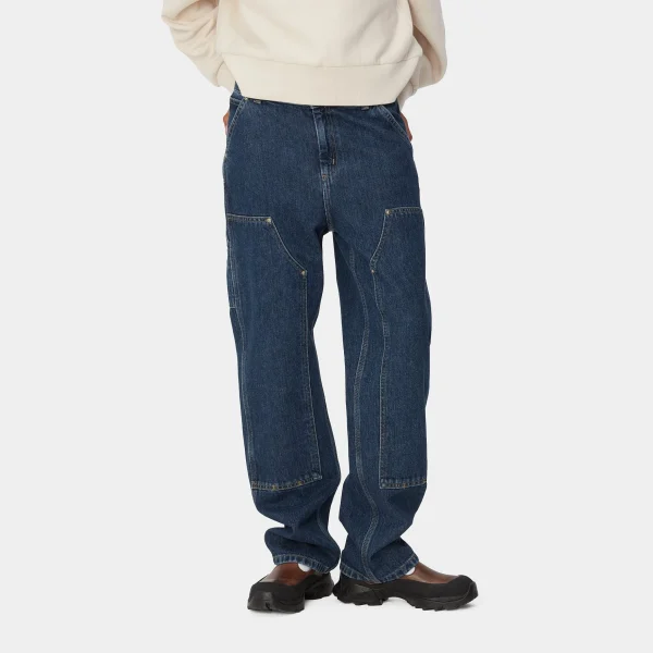 Carhartt WIP Hosen>W' Nashua Double Knee Pant Blue