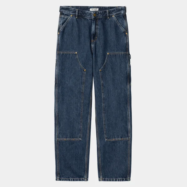 Carhartt WIP Hosen>W' Nashua Double Knee Pant Blue