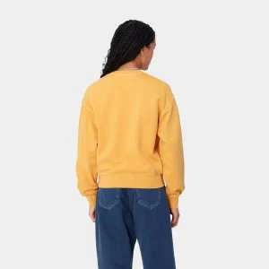 Carhartt WIP Sweats>W' Nelson Sweatshirt Winter Spice