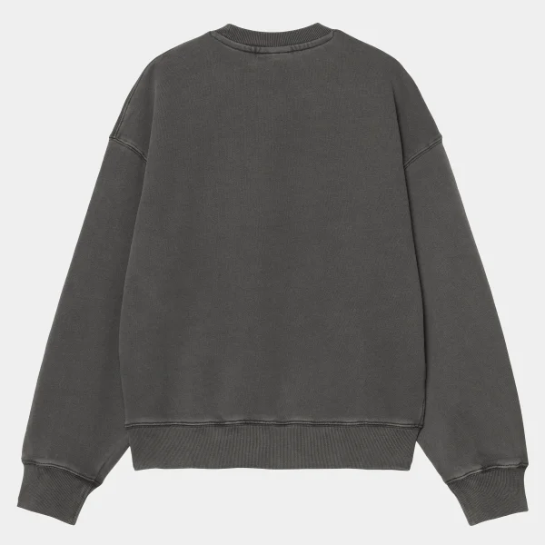 Carhartt WIP Sweats>W' Nelson Sweatshirt Graphite