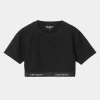 Carhartt WIP Unterwäsche>W' Script Crop Top Black